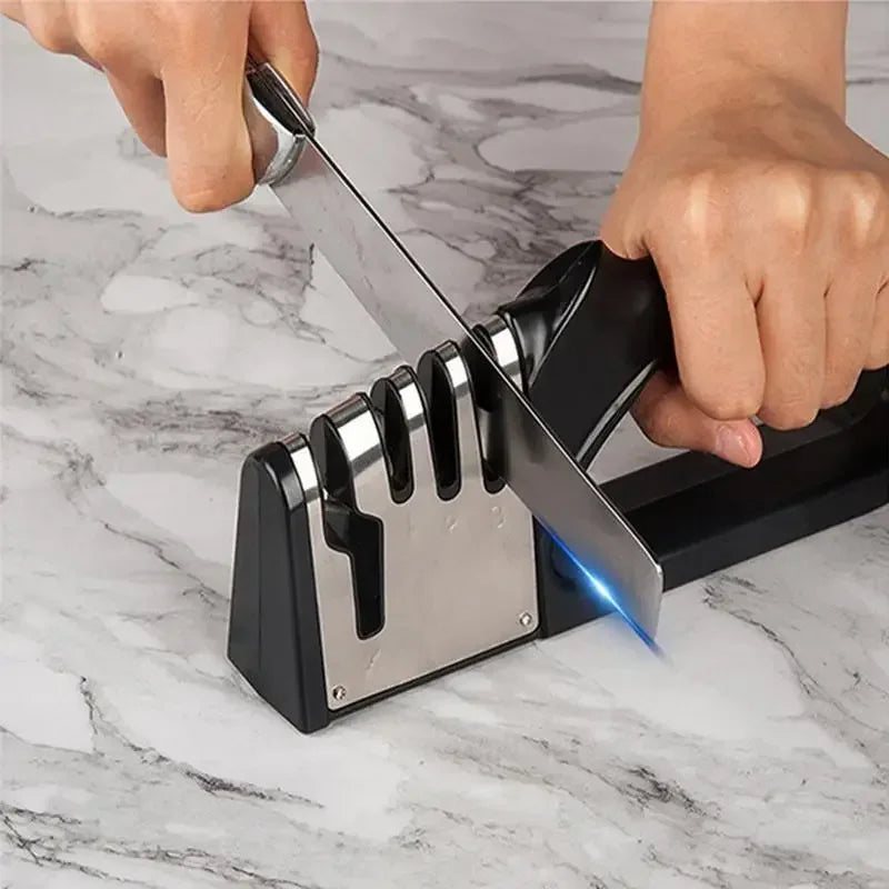 GTL Supply™ Kitchen 4 Segment Knife Sharpener Multifunctional