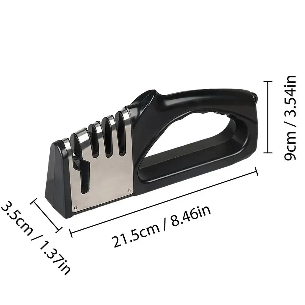 GTL Supply™ Kitchen 4 Segment Knife Sharpener Multifunctional